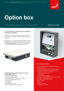 Zehnder_CSY_Fiche Option Box 2024 FR