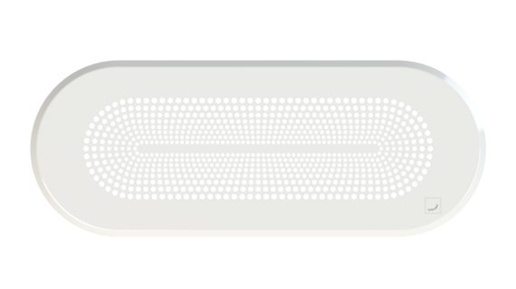 Rendering Zehnder ComfoGrid CLF Comfortable indoor ventilation Top view