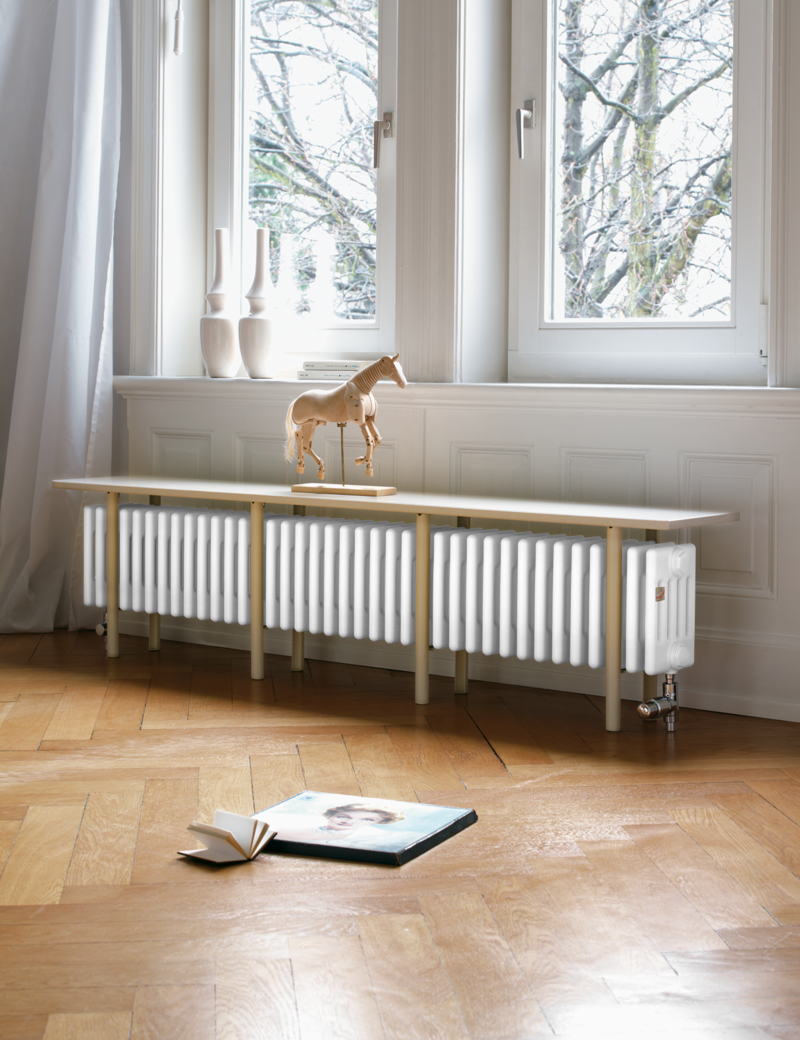 Zehnder Charleston Bench - Hydronic operation