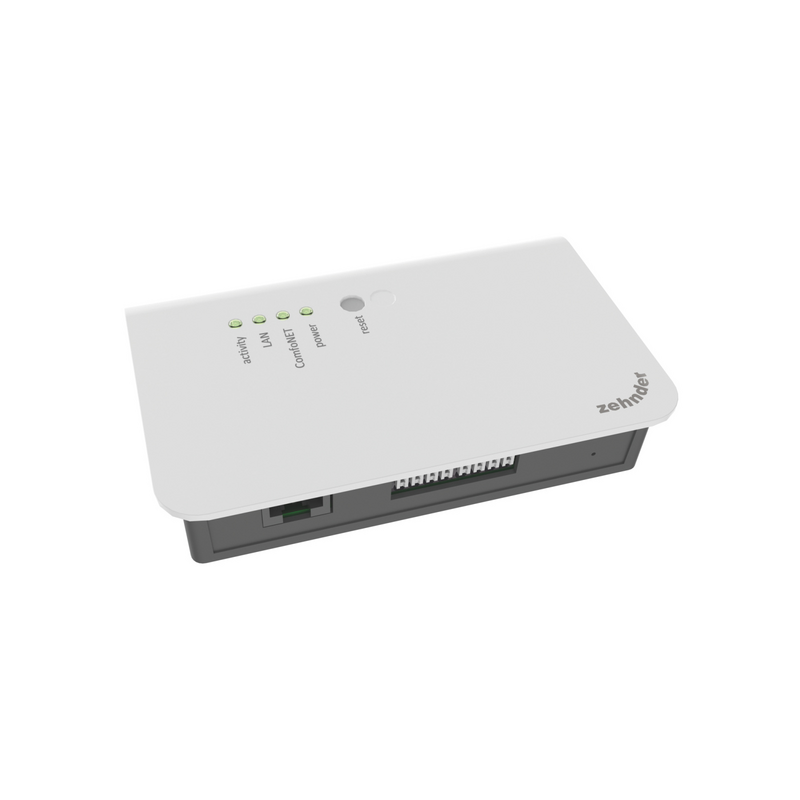 Cut-Out ComfoConnect Comfortable indoor ventilation Side view