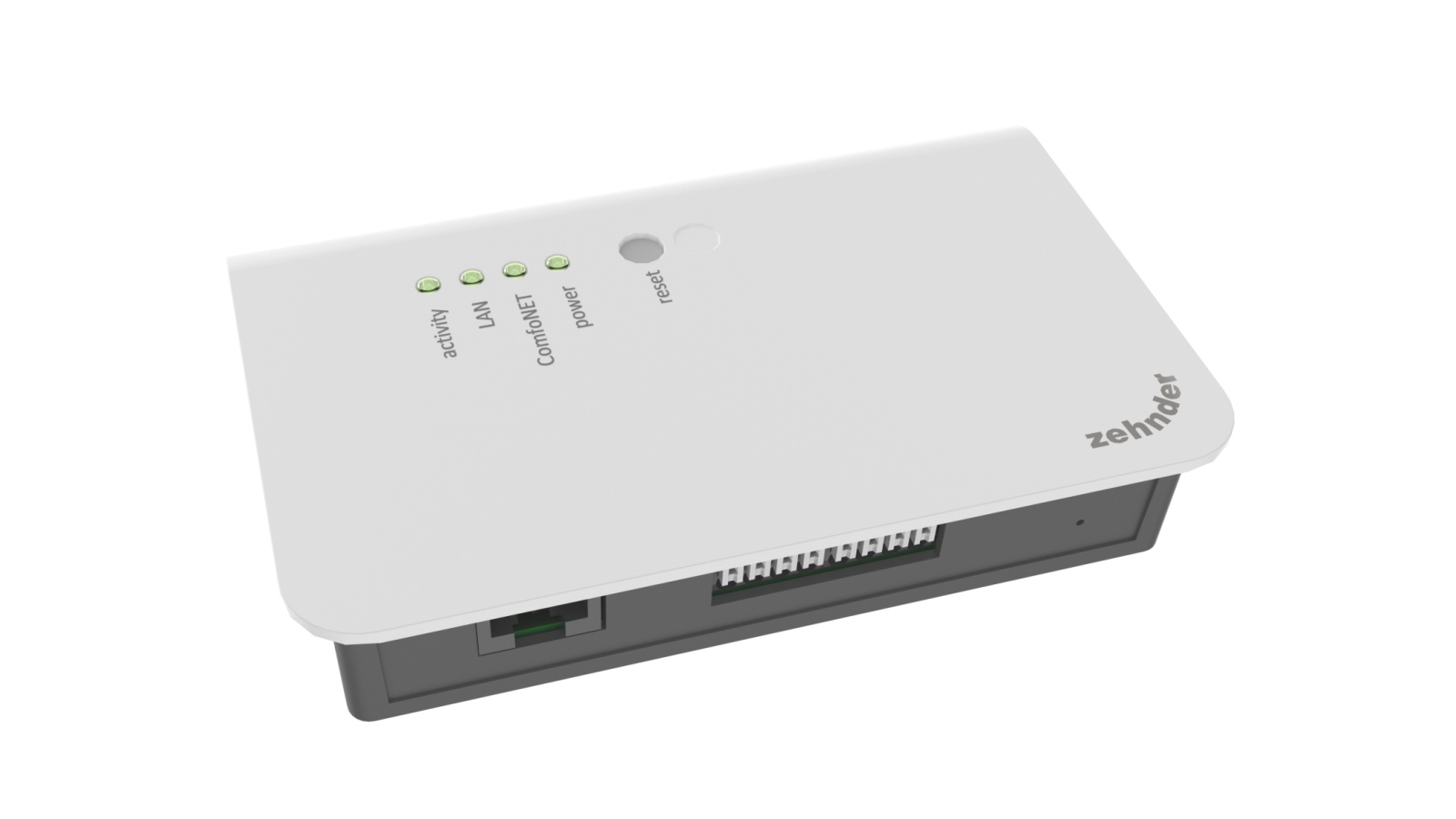 Cut-Out ComfoConnect Comfortable indoor ventilation Side view