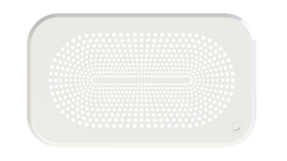 Rendering ComfoGrid CLD Comfortable indoor ventilation Top view