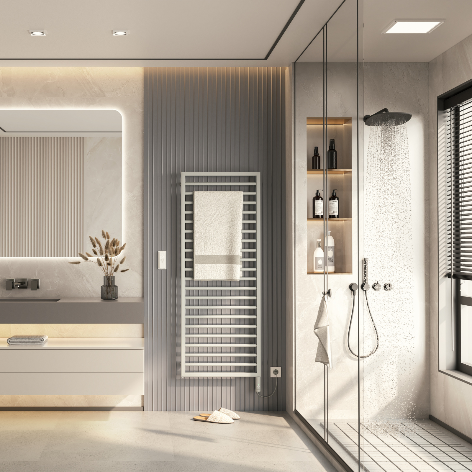 Badezimmer Zehnder Subway Heizkörper