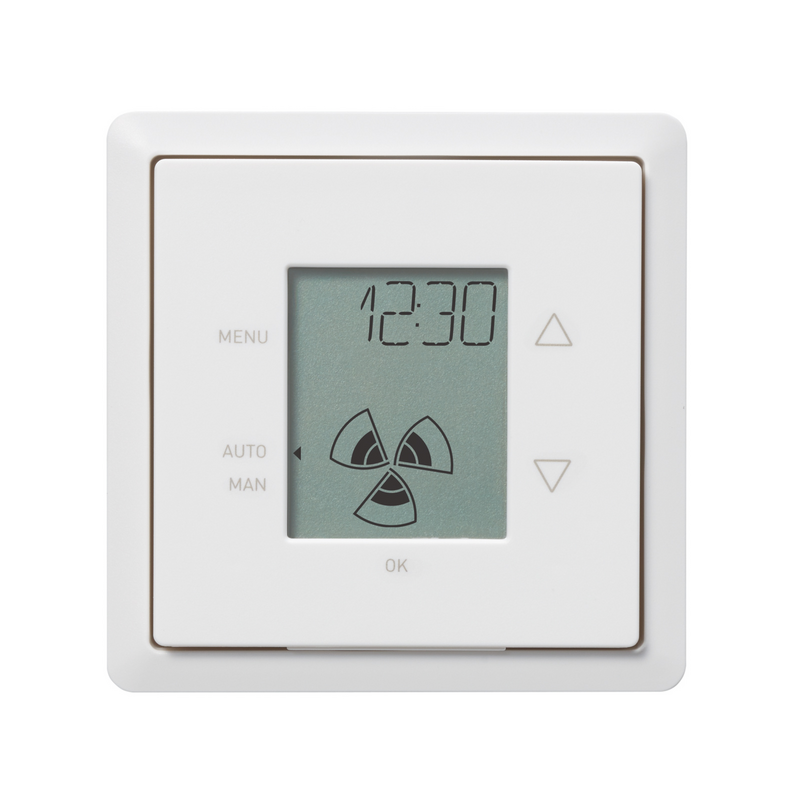 Cut-Out Comfortable indoor ventilation Front view