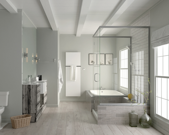 Rendering Fina Lean Bar Decorative radiator 