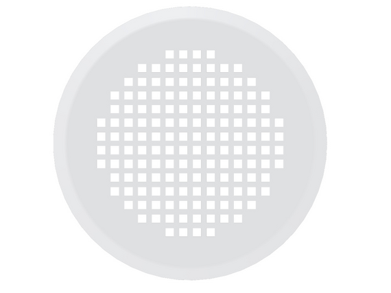 Rendering Zehnder ComfoGrid CLRF/TVA DN125 round Comfortable indoor ventilation Angled view