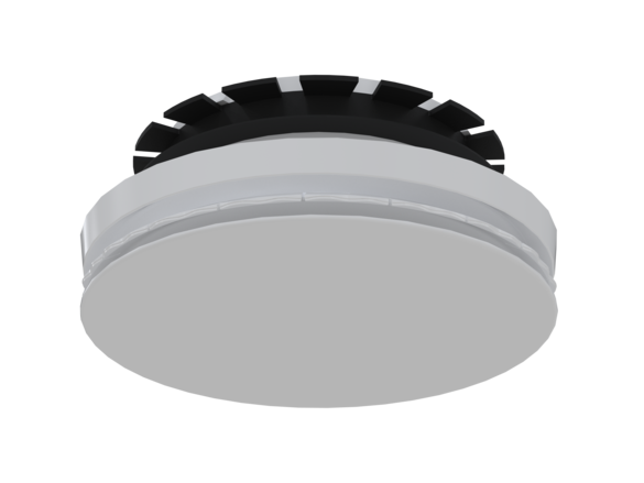 Rendering Zehnder ComfoValve Luna S125 Comfortable indoor ventilation Angled view