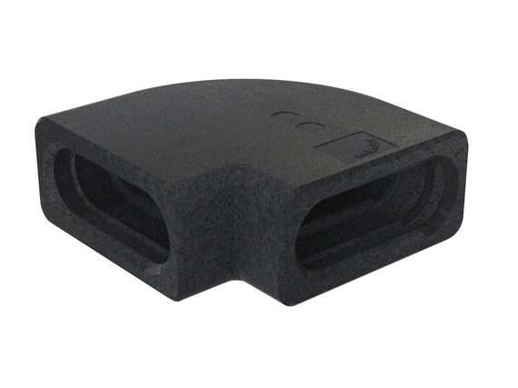 Rendering Zehnder ComfoFit Therm Comfortable indoor ventilation Angled view