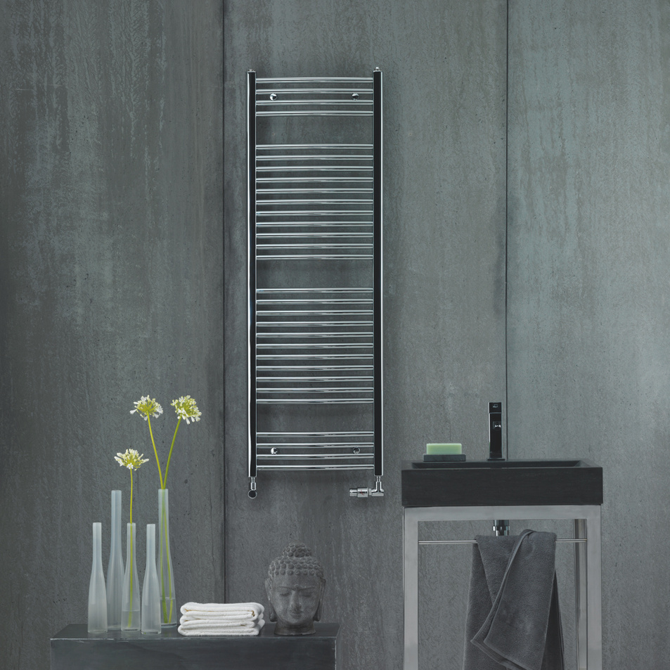 Rendering Virando Bow Decorative radiator Front view