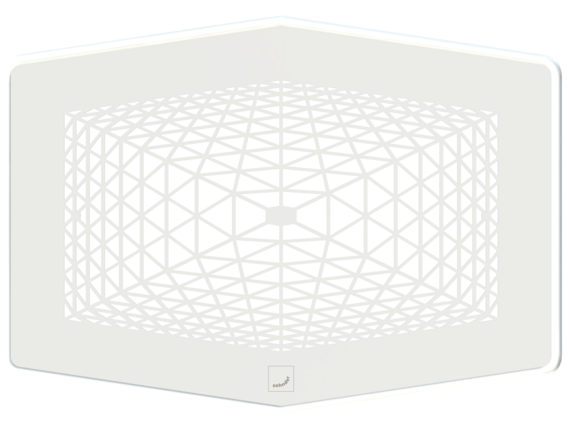 Rendering ComfoGrid CLD Design line Comfortable indoor ventilation Top view