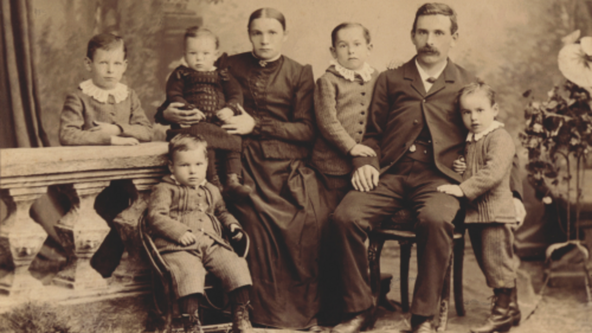 Old picture of the Zehnder family